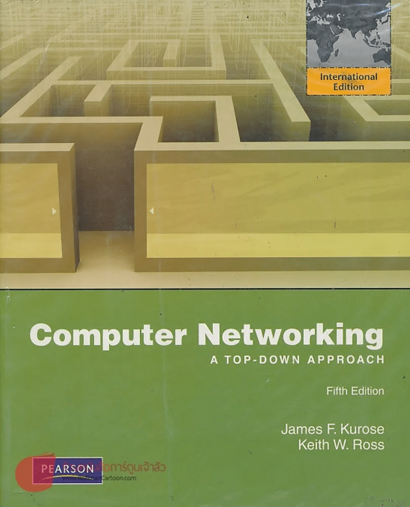 หนังสือ Computer Networking A Top-Down Approach Fifth Edition รหัส ...