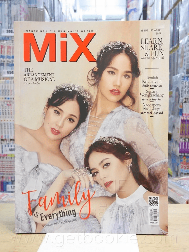 Mix magazine Issue 125 April 2017 เต็มฟ้า - ศุภรา - นัดดาภรณ์