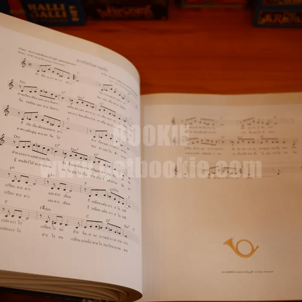 ธ สถิตในดวงใจนิรันดร์ The Musical Compositions Of His Majesty King Bhumibol Adulyadej Of Thailand (พิมพ์ครั้งแรก)