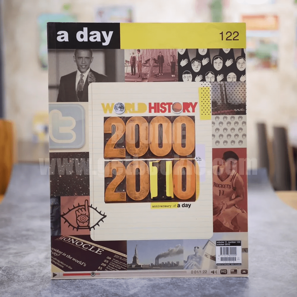 a day 122 World History 2000-2010 10th anniversary of a day