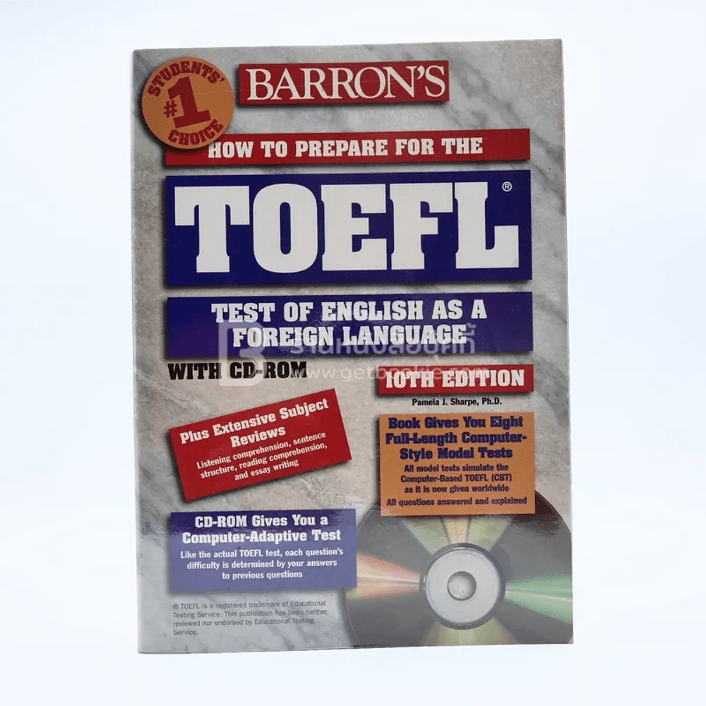 Barron's Toefl (ไม่มีซีดี)