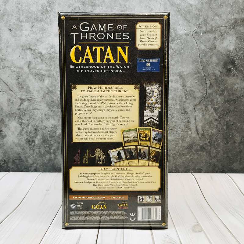 A Game of Thrones: Catan Brotherhood of the watch 5-6 Player Expansion  บอร์ดเกม