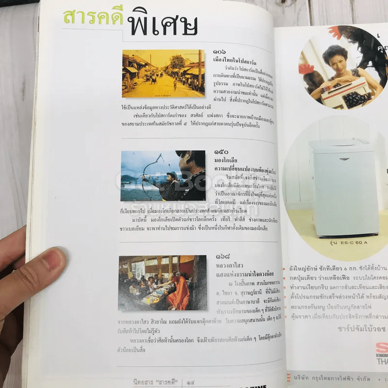 Feature Magazine สารคดี ฉบับที่ 117 ย้อนอดดีตเมืองไทยในโปสการ์ด