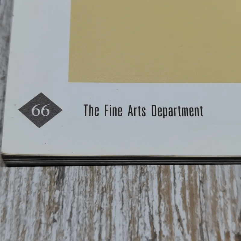 The Fine Arts Department