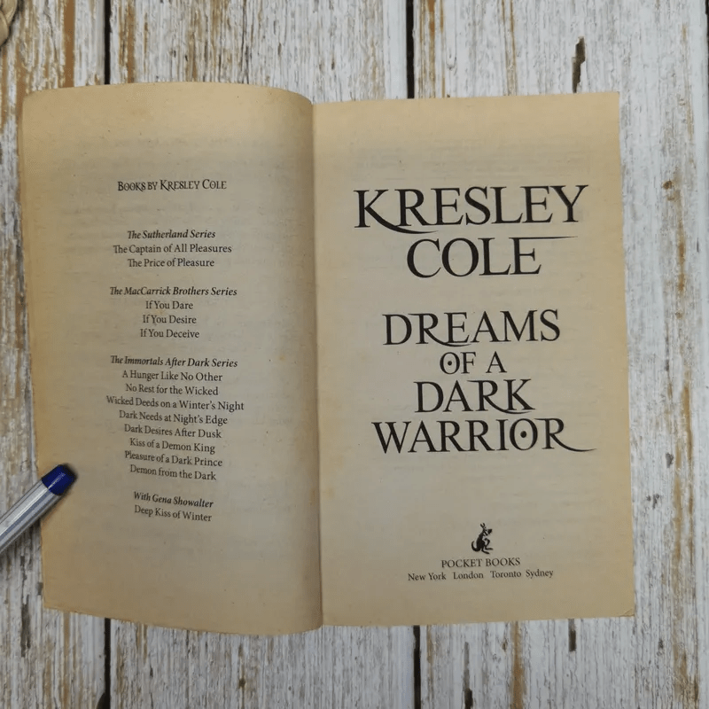 Dreams of A Dark Warrior - Kresley Cole