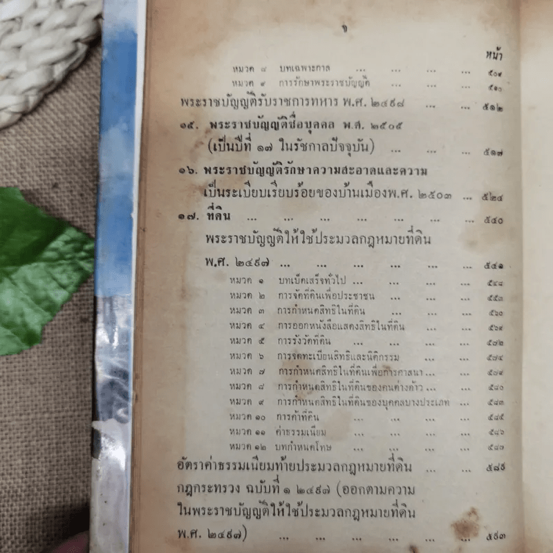 ทนายประจำบ้าน รัฐธรรมนูญแห่งราชอาณาจักรไทย 2511 เพิ่มเติมสมบูรณ์ - นายไชยวุฒิ อัตถากร ธ.บ.