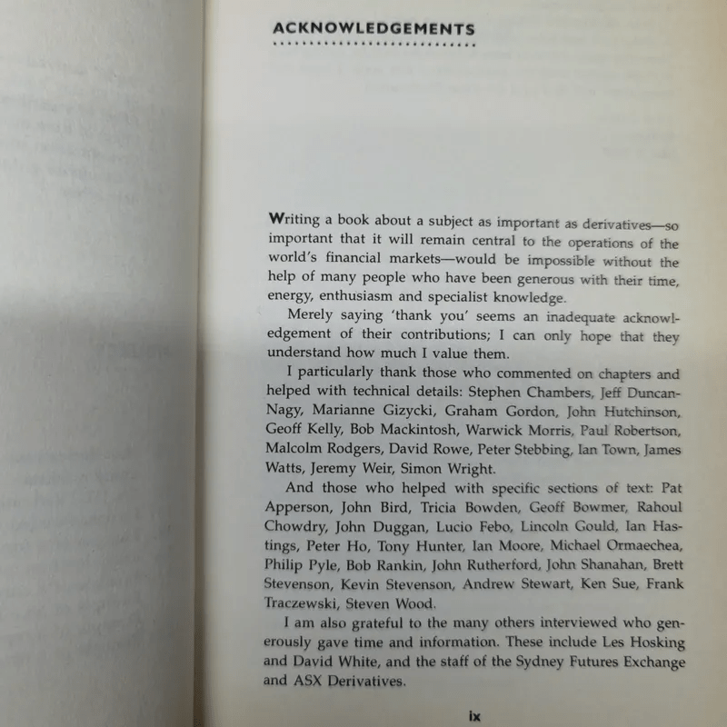 หนังสือ Derivatives Decoded Edna Carew รหัส 1011531 ขายหนังสือ