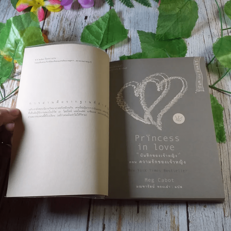 Princess in Waiting + Diaries + In Love - Meg Cabot, มณฑารัตน์ ทรงเผ่า แปล