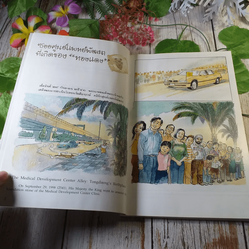 เรื่อง ทองแดง The Story of Tongdaeng ฉบับการ์ตูน ภาพสี