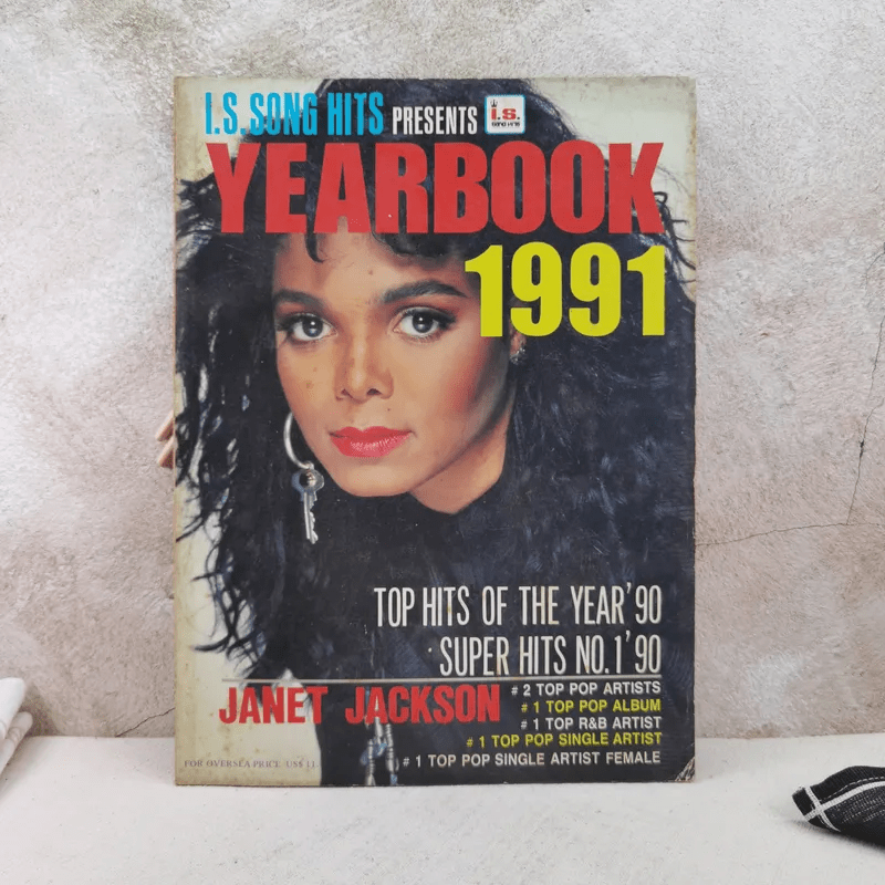 Yearbook 1991 Top Hits of The Year Janet Jackson