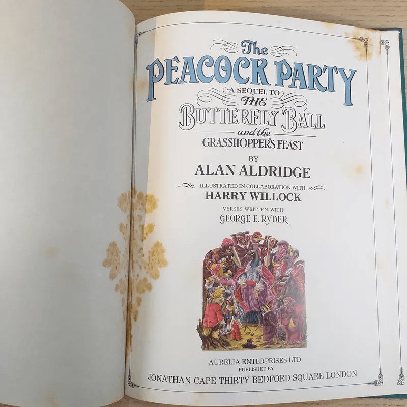 The Peacock Party - Alan Aldridge