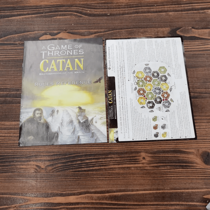 (Used บอร์ดเกมมือสอง) A Game of Thrones Catan