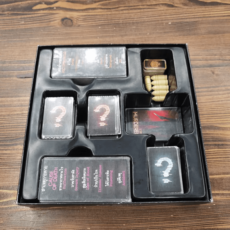 บอร์ดเกม (Used บอร์ดเกมมือสอง) CS Files แฟ้มคดีปริศนา รหัส 912728 ขาย ...