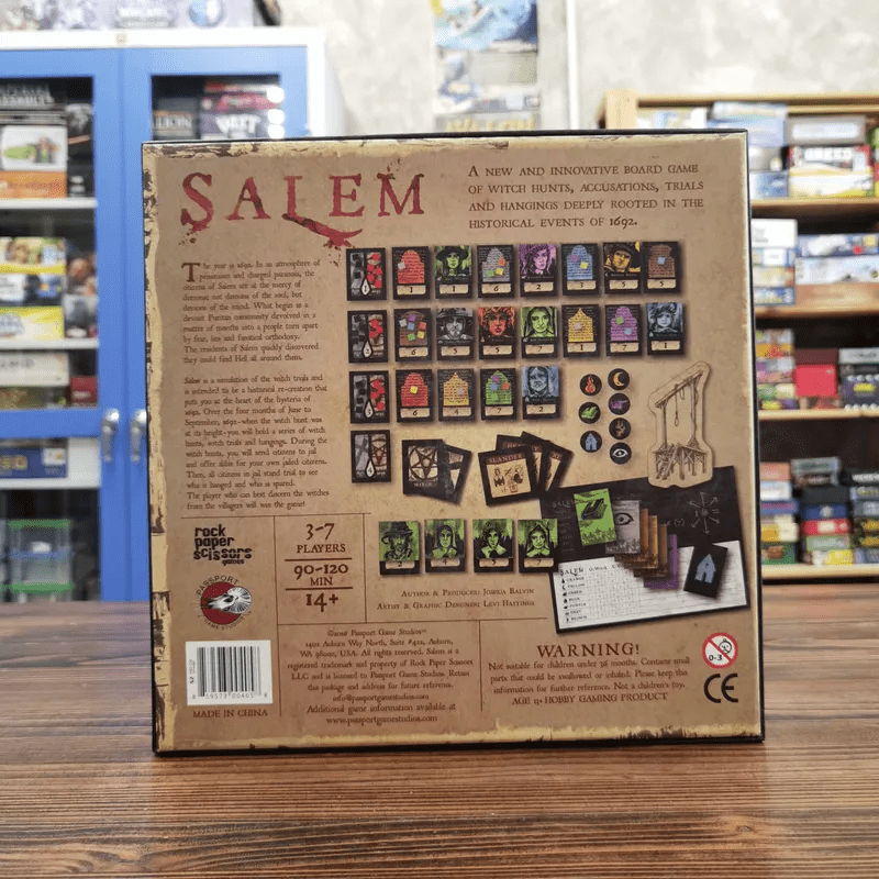 (Used บอร์ดเกมมือสอง) Salem