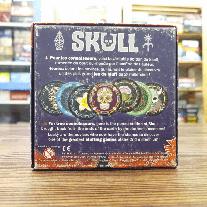 (Used บอร์ดเกมมือสอง) Skull