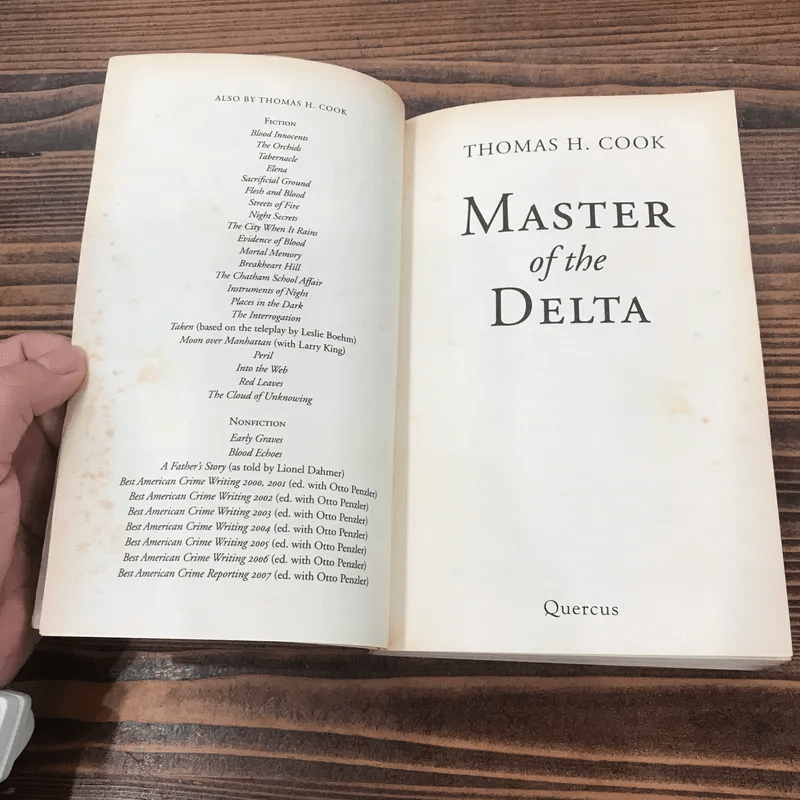 Master of the Delta - Thomas H.Cook