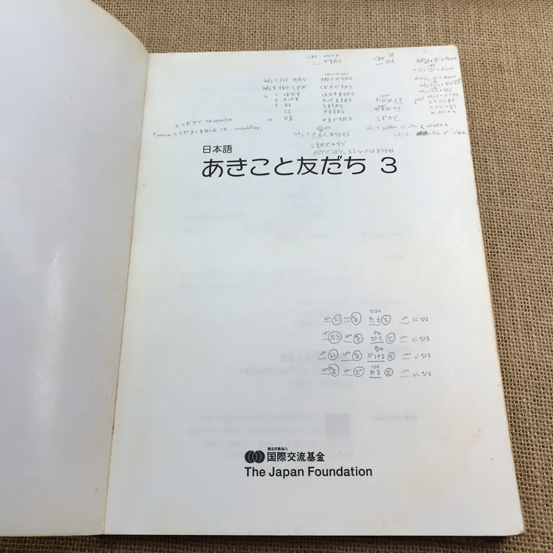 ภาษาญี่ปุ่น อากิโกะโตะโทโมดาจิ 3