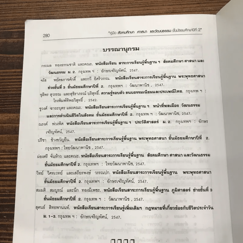 สังคมศึกษา ศาสนา และวัฒนธรรม ชั้นมัธยมศึกษาปีที่ 2 - วิทยา ปานะบุตร