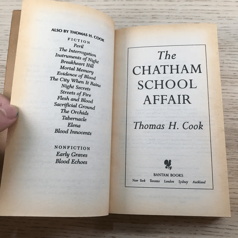 The Chatham School Affair - Thomas H. Cook