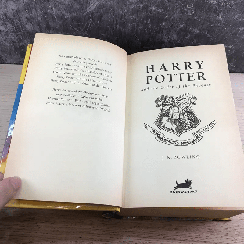 Harry Potter and the Order of the Phoenix - J.K.Rowling