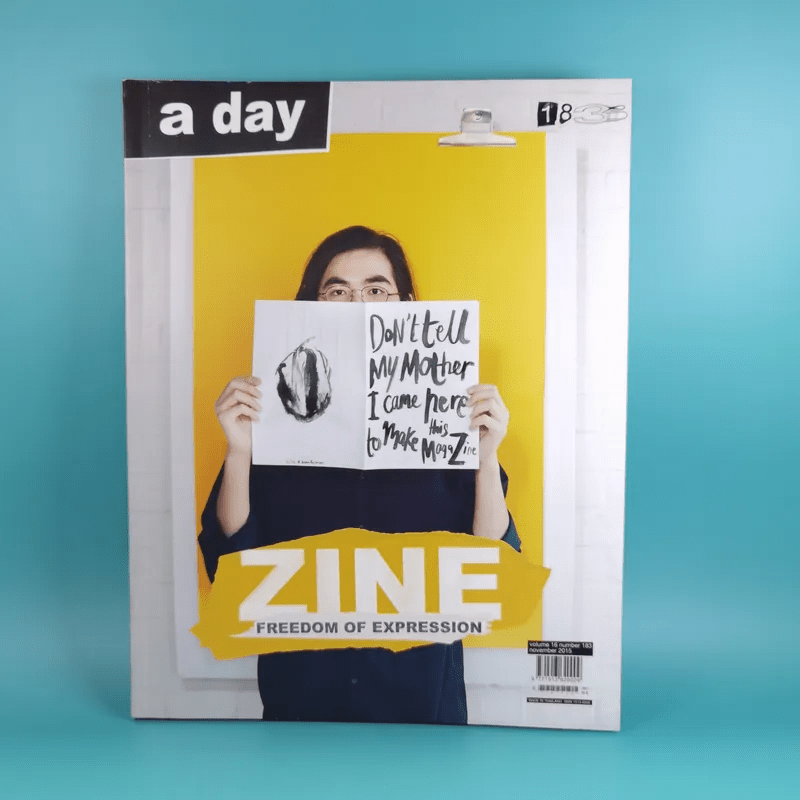 a day volume 16 number 183 november 2015 Zine Freedom of Expression