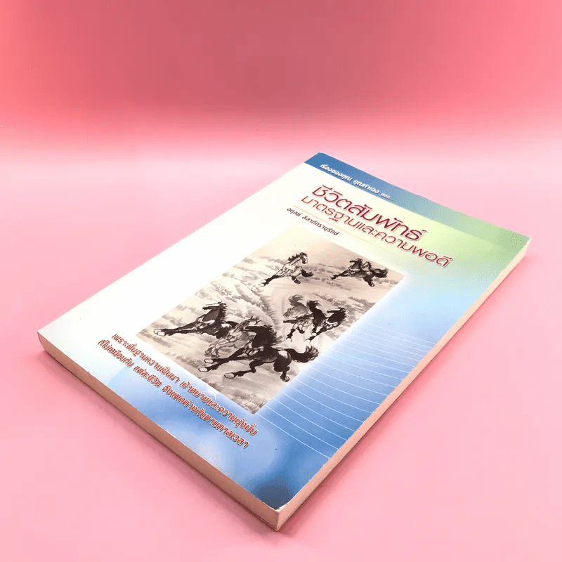 ชีวิตสัมพัทธ์มาตรฐานและความพอดี - อดุลย์ ลีลาภัทรานุรักษ์