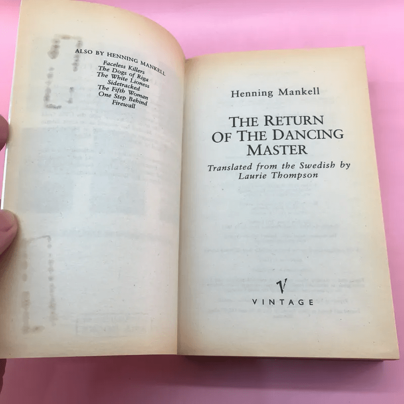The Return of the Dancing Master - Henning Mankell