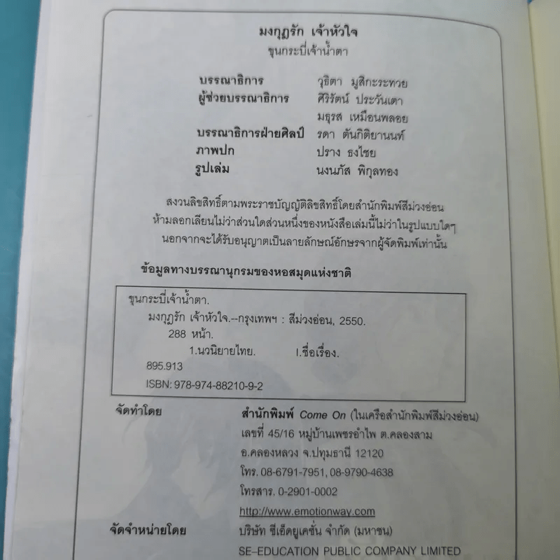 มงกุฎรักเจ้าหัวใจ - ขุนกระบี่เจ้าน้ำตา