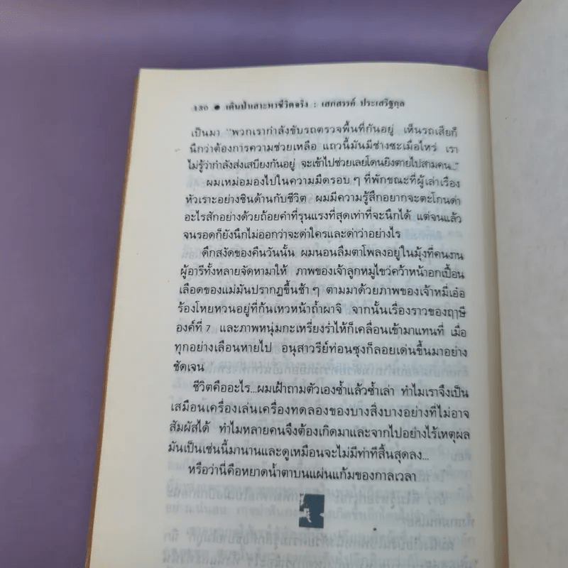 เดินป่าเสาะหาชีวิตจริง - เสกสรรค์ ประเสริฐกุล