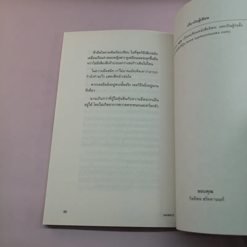 แสงสลาย - ปราบดา หยุ่น