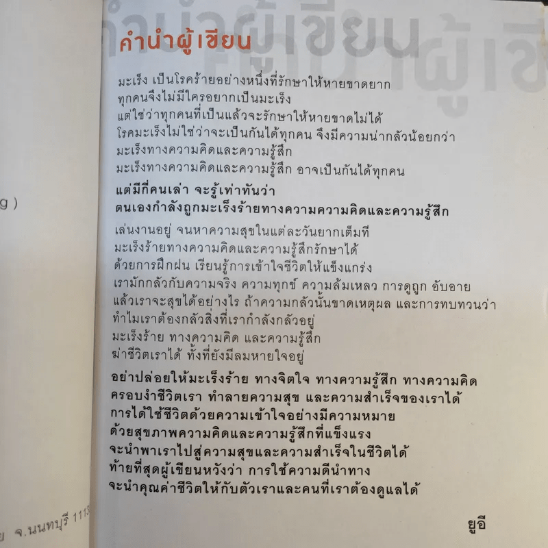 การเดินทางของชีวิต ใครขโมยความสุขฉันไป - ยูอี