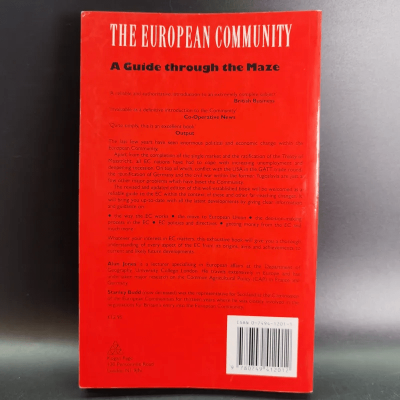 The European Community - Alun Jones