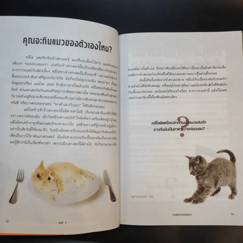 คุณจะกินแมวของตัวเองไหม Would You Eat Your Cat? - Jeremy Stangroom