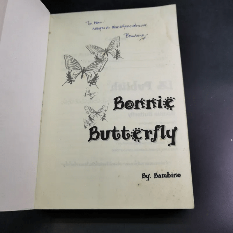 Bonnie Butterfly - Bambino