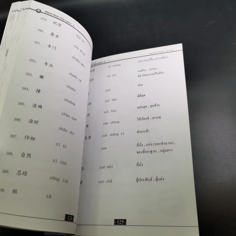 พิชิตคำศัพท์ ฉบับพกพา ระดับที่ 1-4 ภาษาจีน