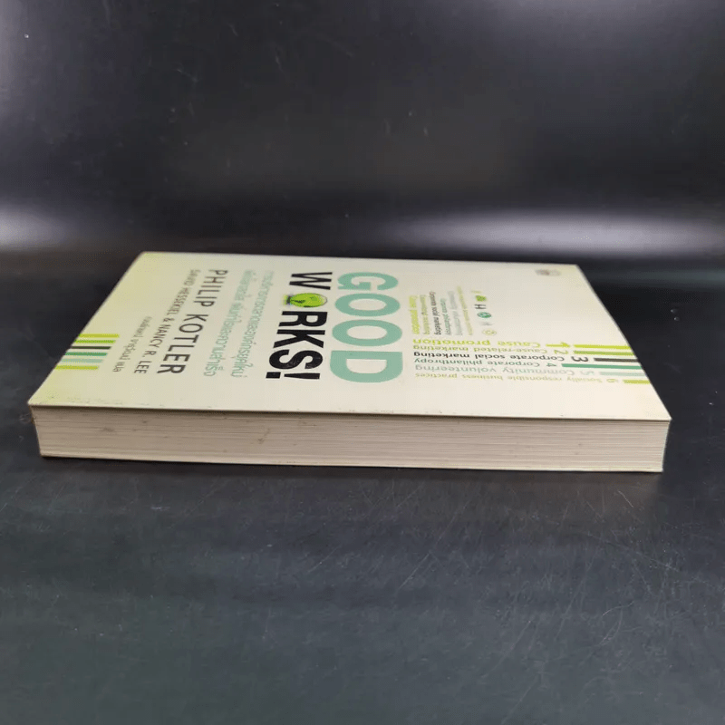Good Works! การบริหารการตลาดและองค์กรณ์ยุคใหม่เพื่อโลกสดใสเพิ่มกำไลและความสำเร็จ
