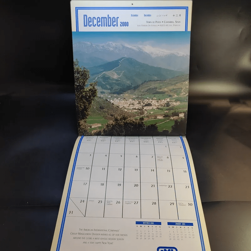 2000 Calendar Contributing Photographers