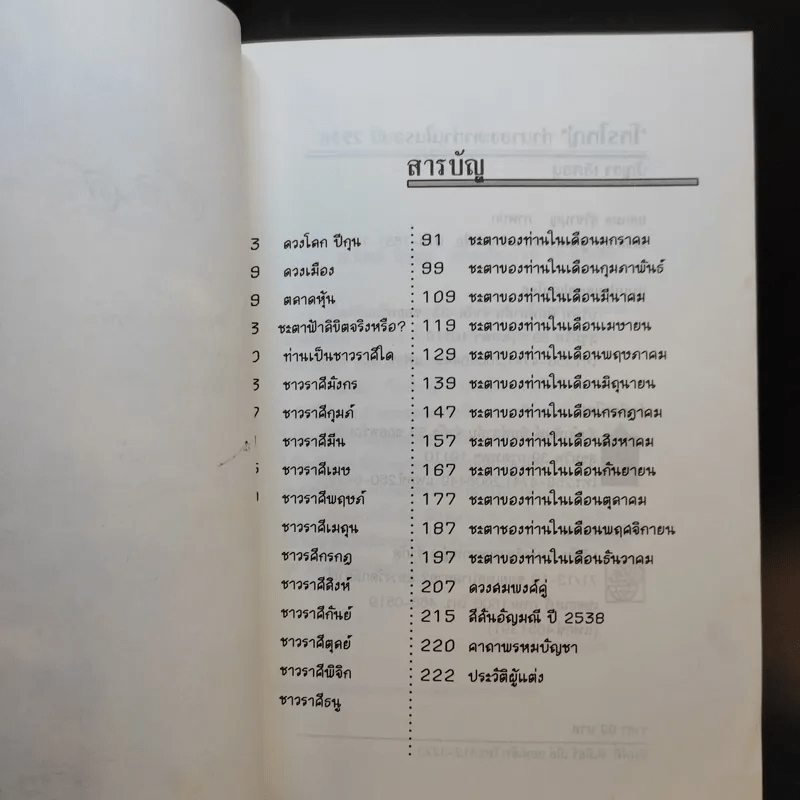 โหรใหญ่ - บัญชา เลิศธนู (ทำนายดวงชะตาท่านในรอบปี 38)