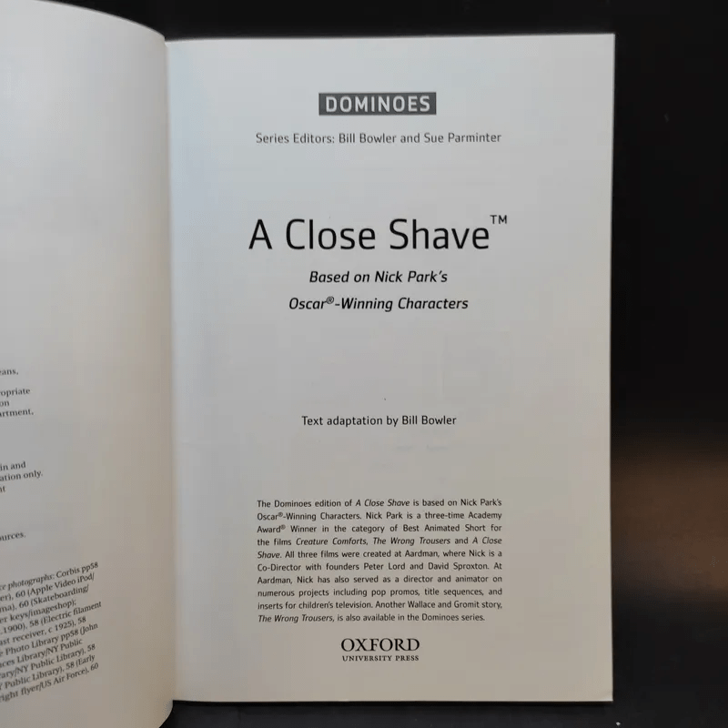 A Close Shave - Adrdman