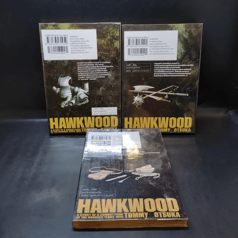 วีรบุรุษแผ่นดินเดือด Hawkwood เล่ม 1-3