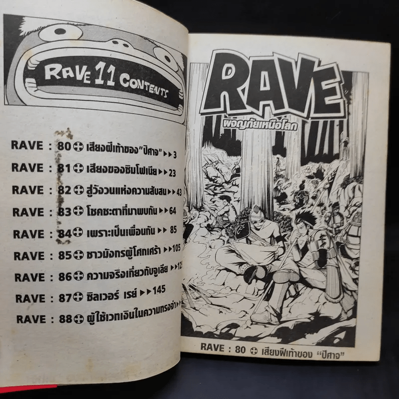 RAVE ผจญภัยเหนือโลก เล่ม 11