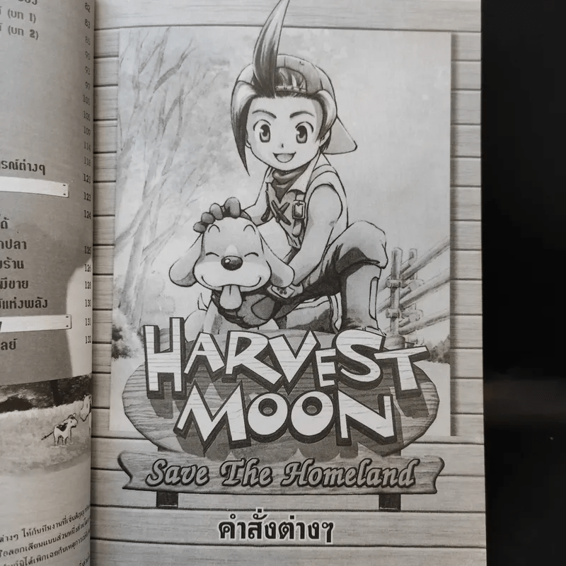 Harvest Moon Save the Homeland ภาคภาษาอังกฤษ คู่มือเฉลยเกม Play Station 2