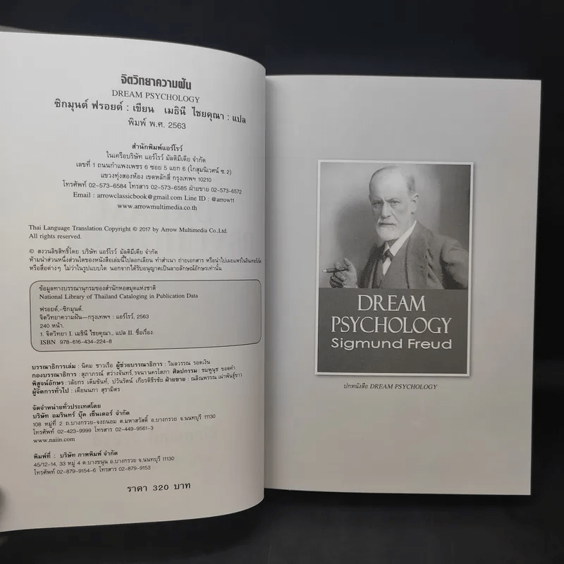 จิตวิทยาความฝัน Dream Psychology - Sigmund Freud (ซิกมุนด์ ฟรอยด์)