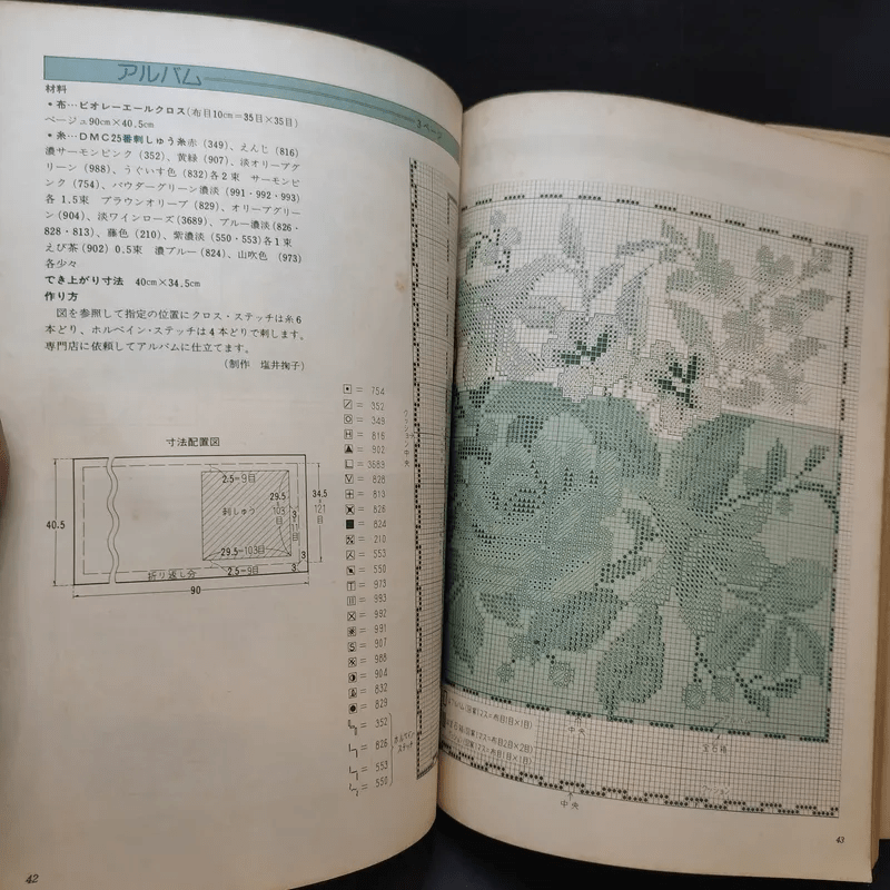 หนังสือสอนถักโครเชต์ภาษาญี่ปุ่น