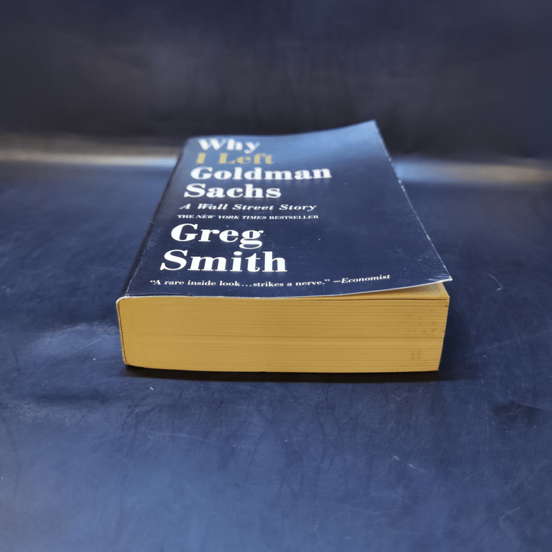 Why I Left Goldman Sachs - Greg Smith