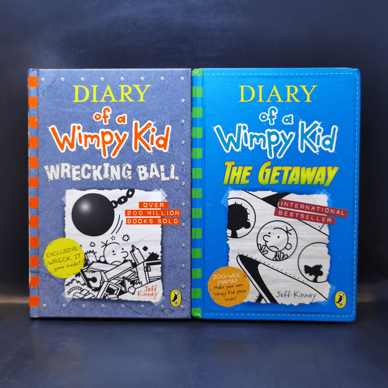 Diary of a Wimpy Kid ขายรวม 4 เล่ม - Jeff Kinney