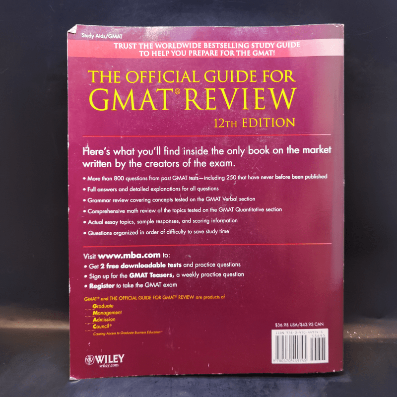 GMAT Review 12Th Edition