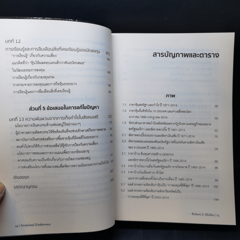 เอาชนะฟองสบู่ หยั่งรู้สัญญาณตลาดล่ม - Robert J. Shiller