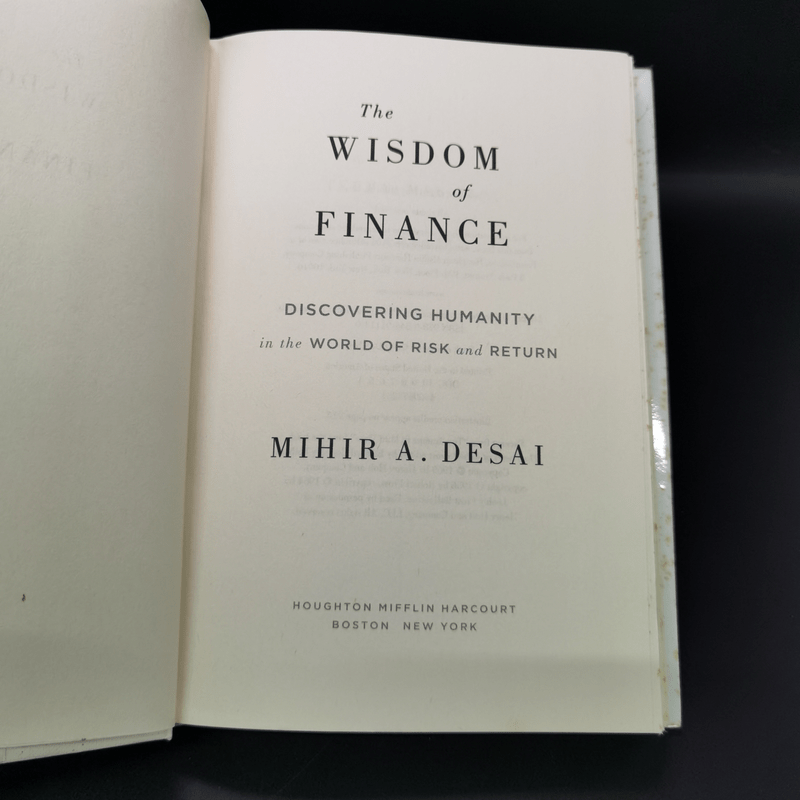 The Wisdom of Finance - Mihir A. Desai