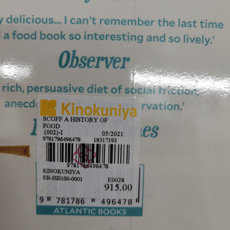 Scoff A History of Food and Class in Britain - Pen Vogler